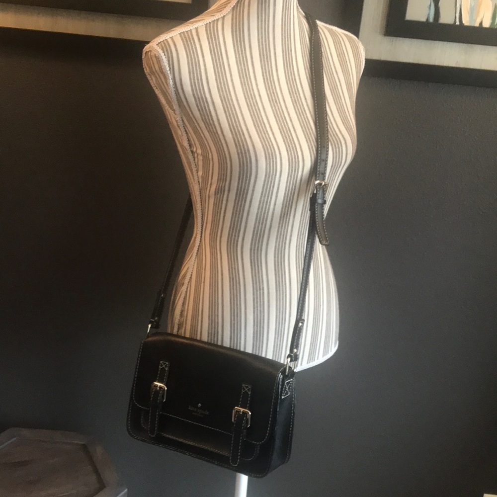 🔥1 hr SALE - Kate Spade black leather - Picture 3 of 9
